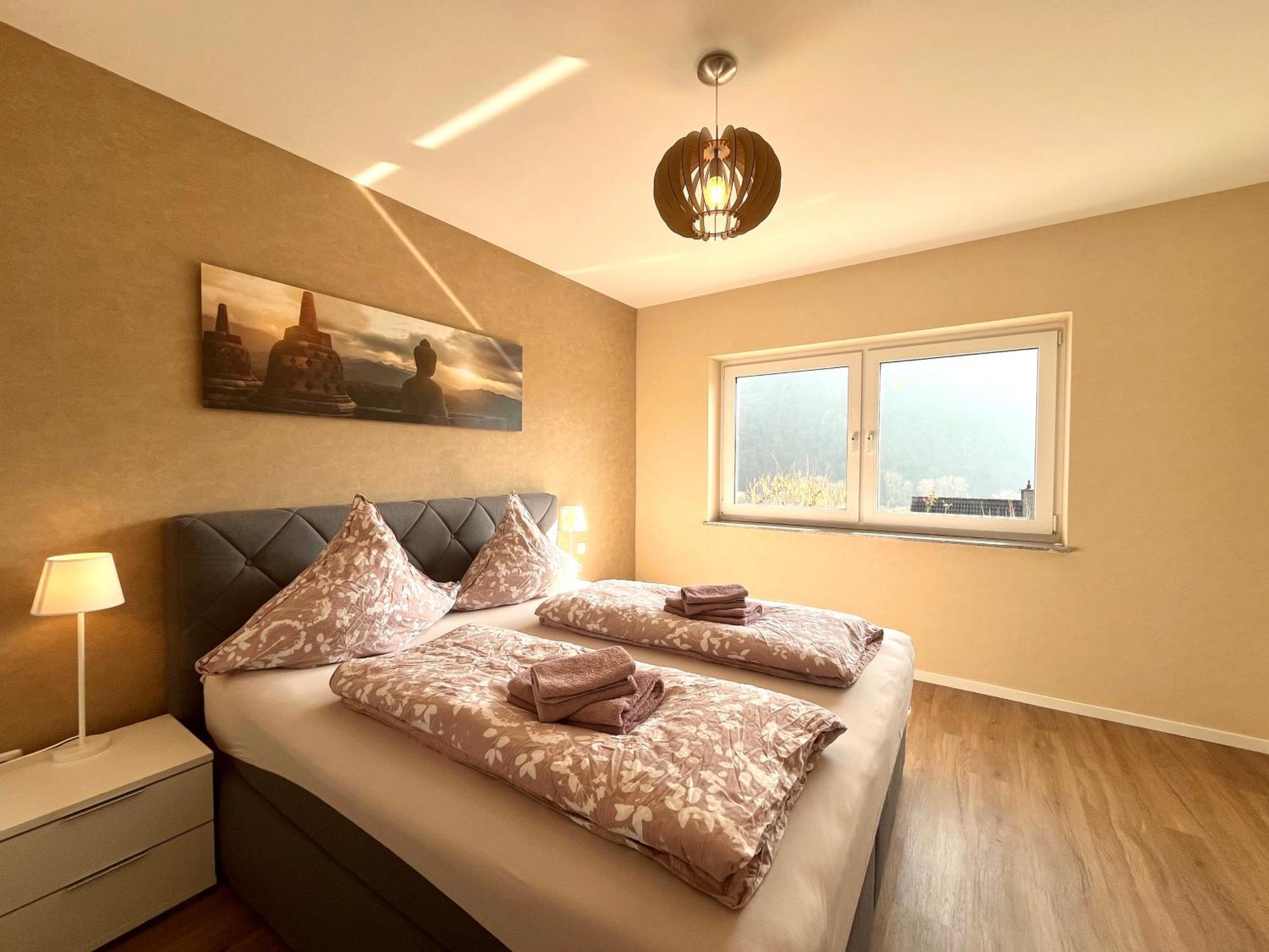 Ferienwohnung Sonnenterrasse, 1-4 Personen, 2 Schlafzimmer, Grosse Terrasse Мюден Экстерьер фото